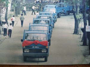 Reached the capacity to produce 3,000 vehicles per year.