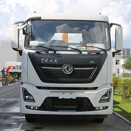 Configuration et avantages fonctionnels du grand camion poubelle amovible FULONGMA de 25 tonnes