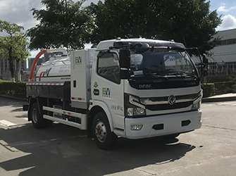 รถบรรทุกทําความสะอาดบําบัดน้ำเสียไฟฟ้า – FLM5080GXEDGBEV
